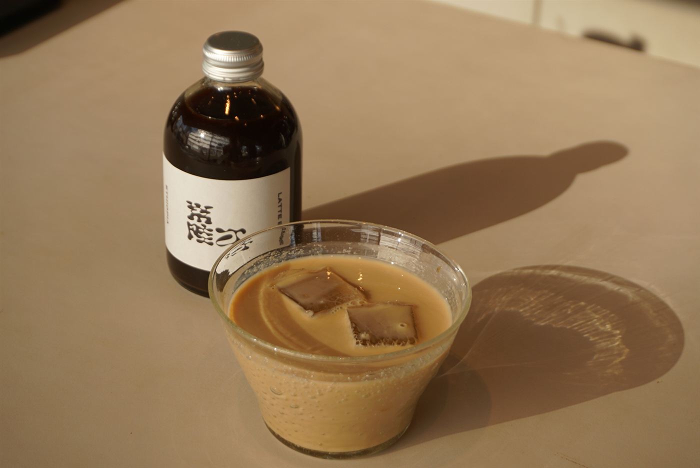 店舗でも販売しているHITACHINO COFFEEのラテベース